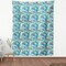 Ambesonne Palm Leaf Fabric by The Yard, Tropical Summer Print with Palm Abstract Nature Pattern Fantasy Dream, Decorative Fabric for Upholstery and Home Accents, 10 Yards, Mint Green